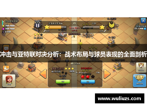 冲击与亚特联对决分析：战术布局与球员表现的全面剖析